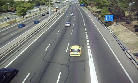 公開GT付きデータセットで検証:幹線道路の車両カウント精度91% 映像サンプル